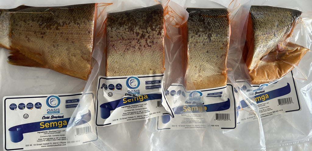 Semga - Cold Smoked Whole or Chunks